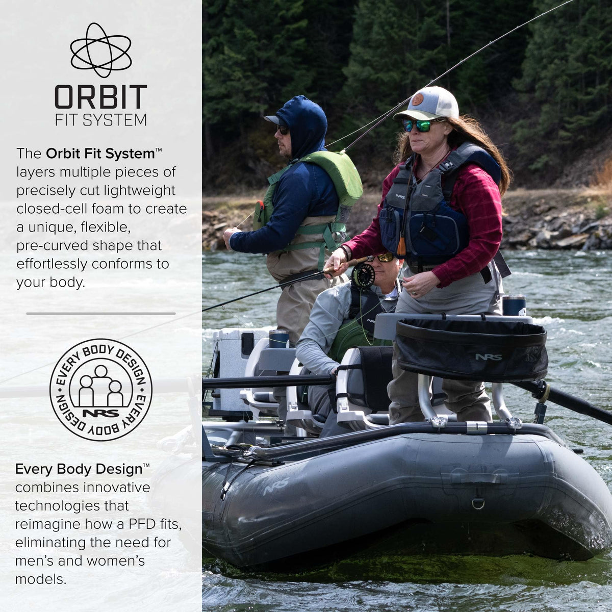 NRS Chinook Personal Floatation Device - Navy, X-Small/Medium