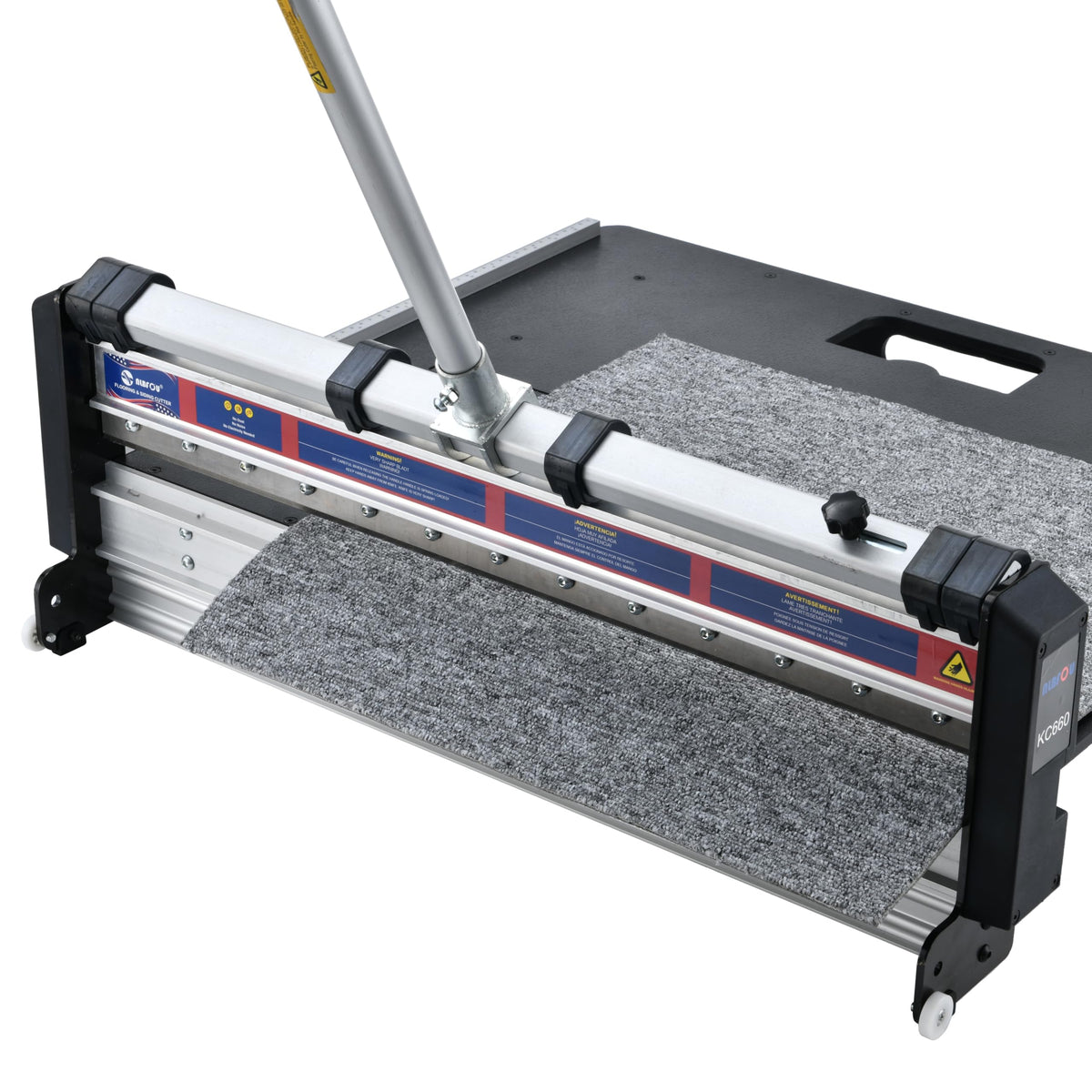 NLBFOU 26" Pro Flooring Cutter, Cuts Vinyl Siding, Carpet Tiles, Rubber Tiles, Laminate, Vinyl Plank, Commercial Vinyl, Fiber Cement Wall Panels, LVP, LVT - Durable and Precise Floor Cutting Tool