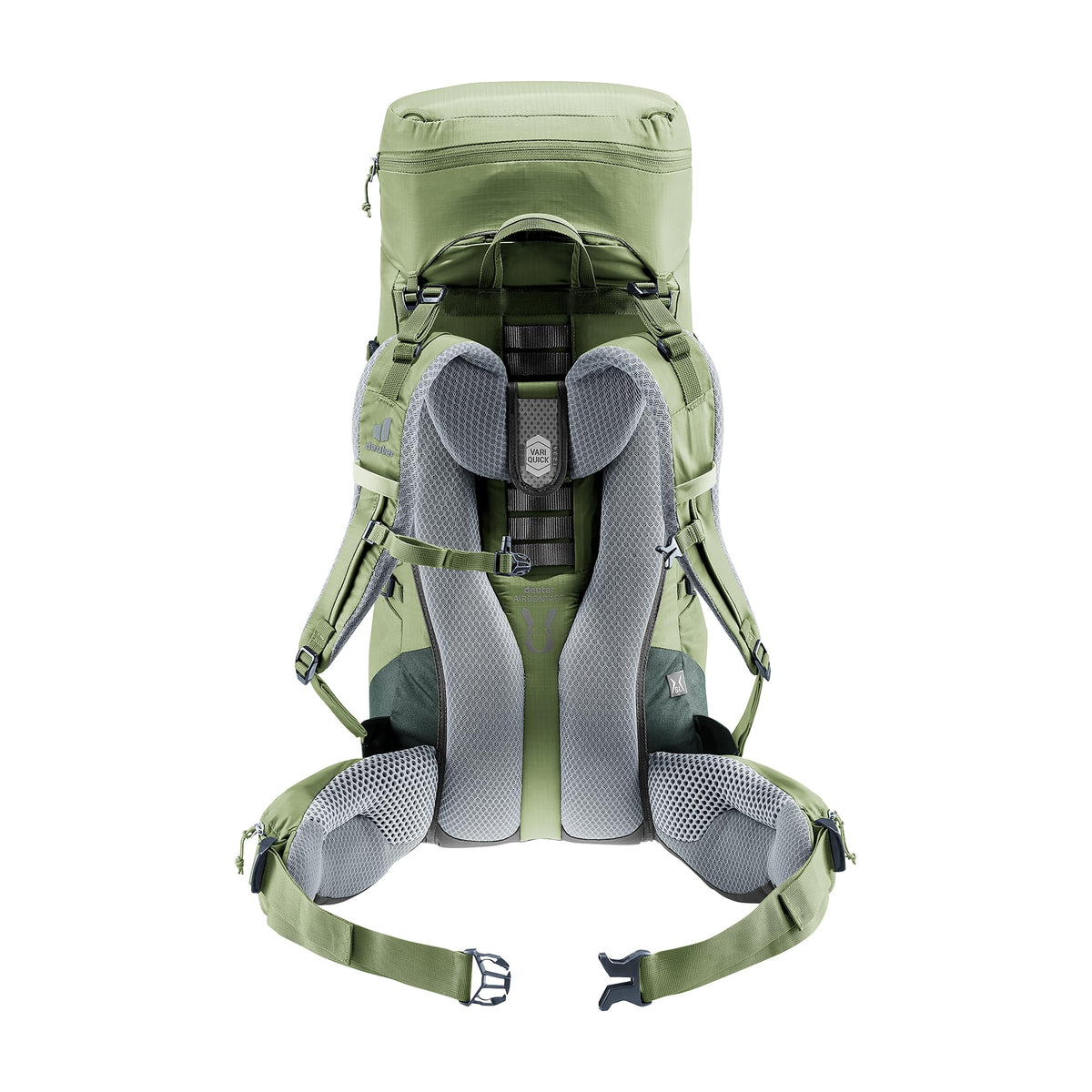 Deuter Women’s Aircontact Lite 35 + 10 SL, Lightweight Backpacking & Hiking Backpack, 35 + 10 Liters - Grove-Ivy