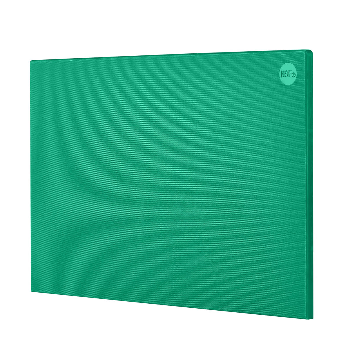 CURTA Cutting Boards for Kitchen, 20" x 14" x 0.5" Green Color Coded Plastic Chopping Board with Anti Slip Surface Dishwasher Safe