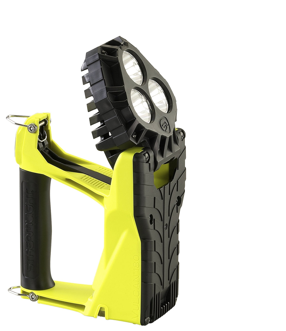 Streamlight 44321 Vulcan 180 HAZ-LO Standard System Class I DIV.1 450-Lumen Rechargeable Lantern/Portable Scene Light with 120V/100V AC/12V DC Charger and Heavy Duty Shoulder Strap, Yellow