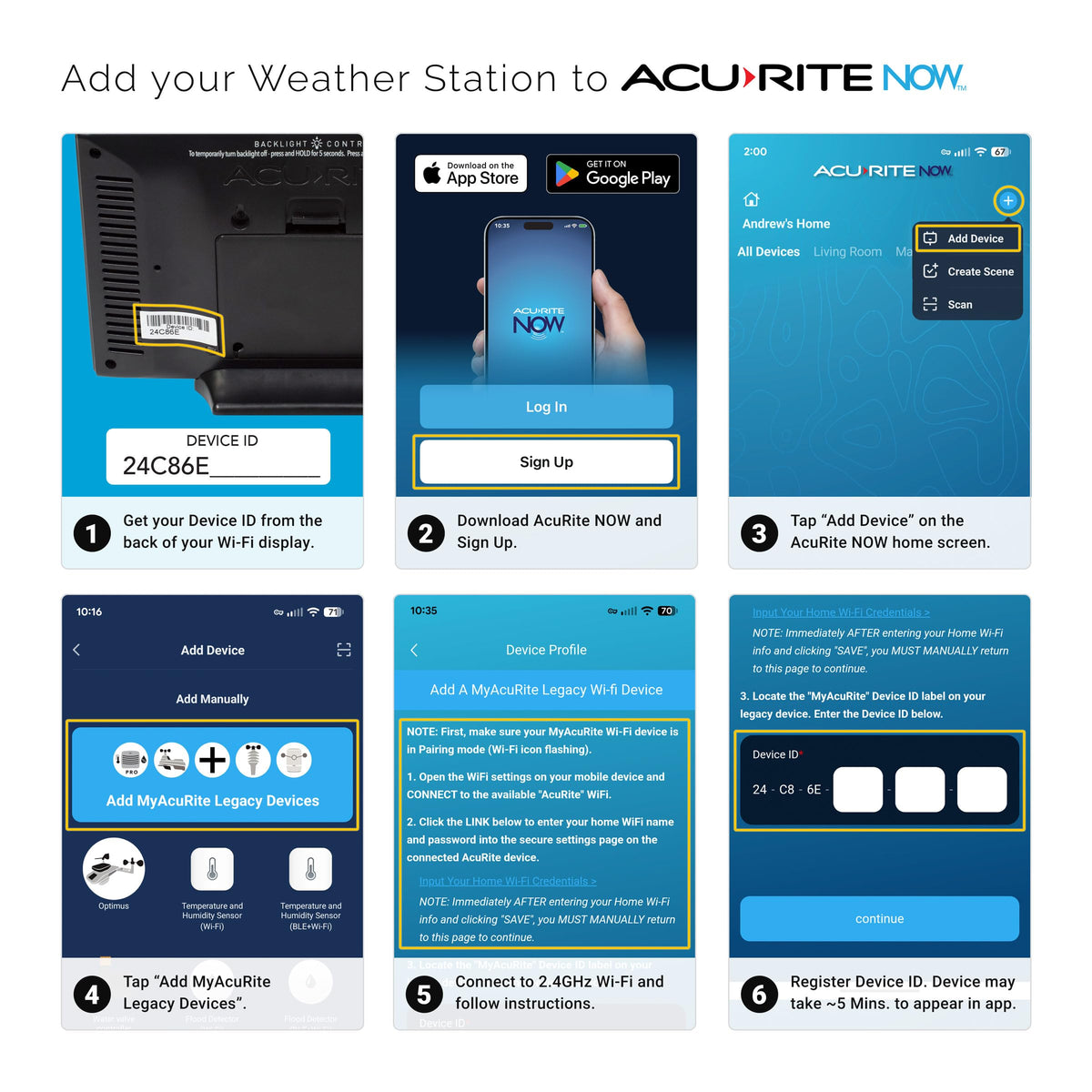 AcuRite Iris Wireless Weather Station with HD Direct-to-Wi-Fi Display, Lightning Sensor, Indoor/Outdoor Temperature and Humidity, Wind Speed/Direction, Rain Gauge, and Barometer (01532M), White