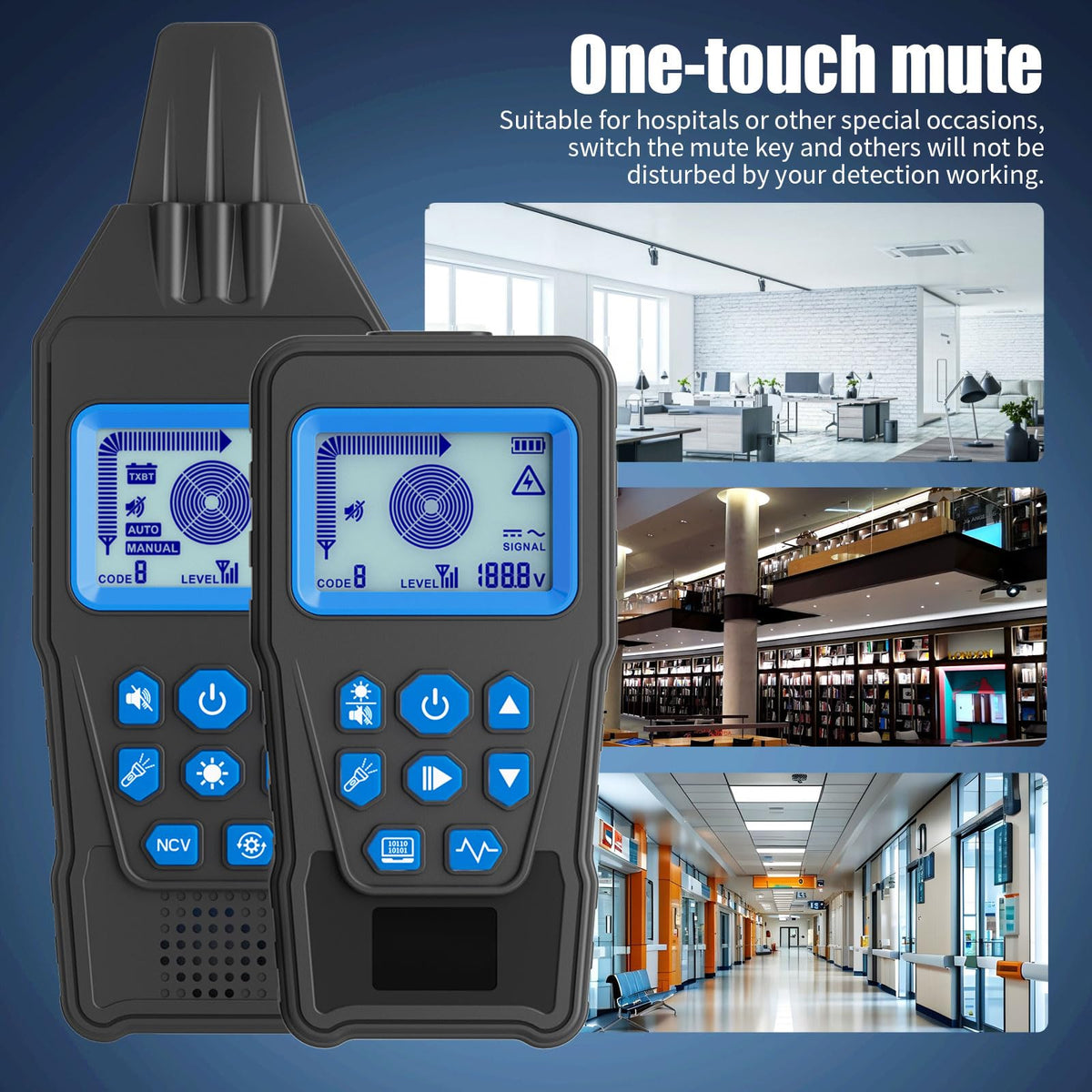 Underground Cable Tester & Circuit Breaker Finder – Professional Anti-Interference Wire Tracer for Buried Cable Locating & Broken Wire Detection