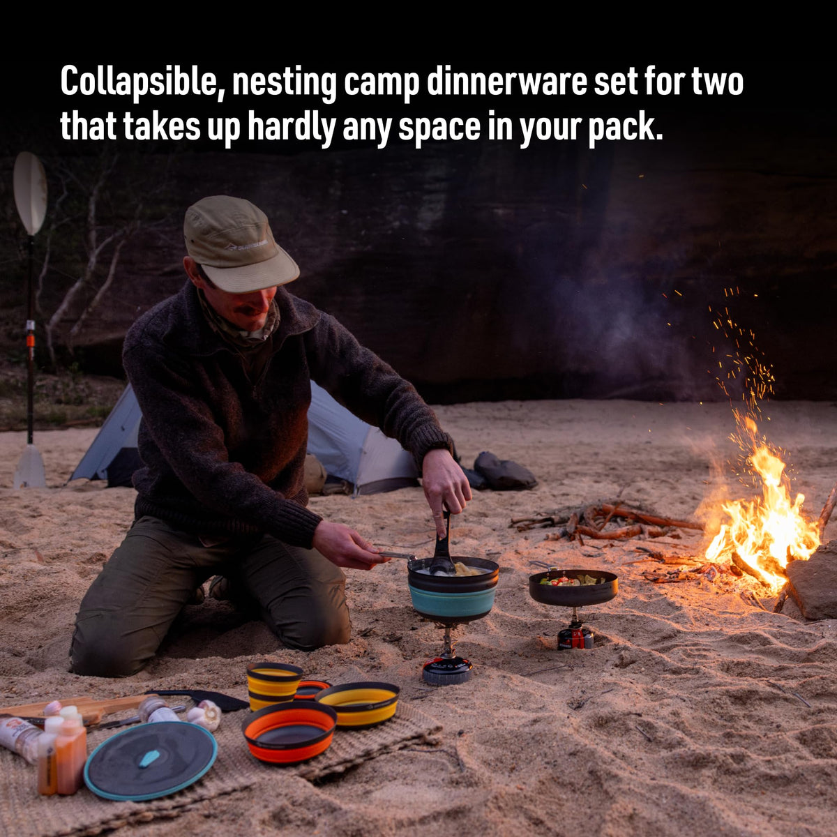 Sea to Summit Collapsible Dinnerware Set and Spork