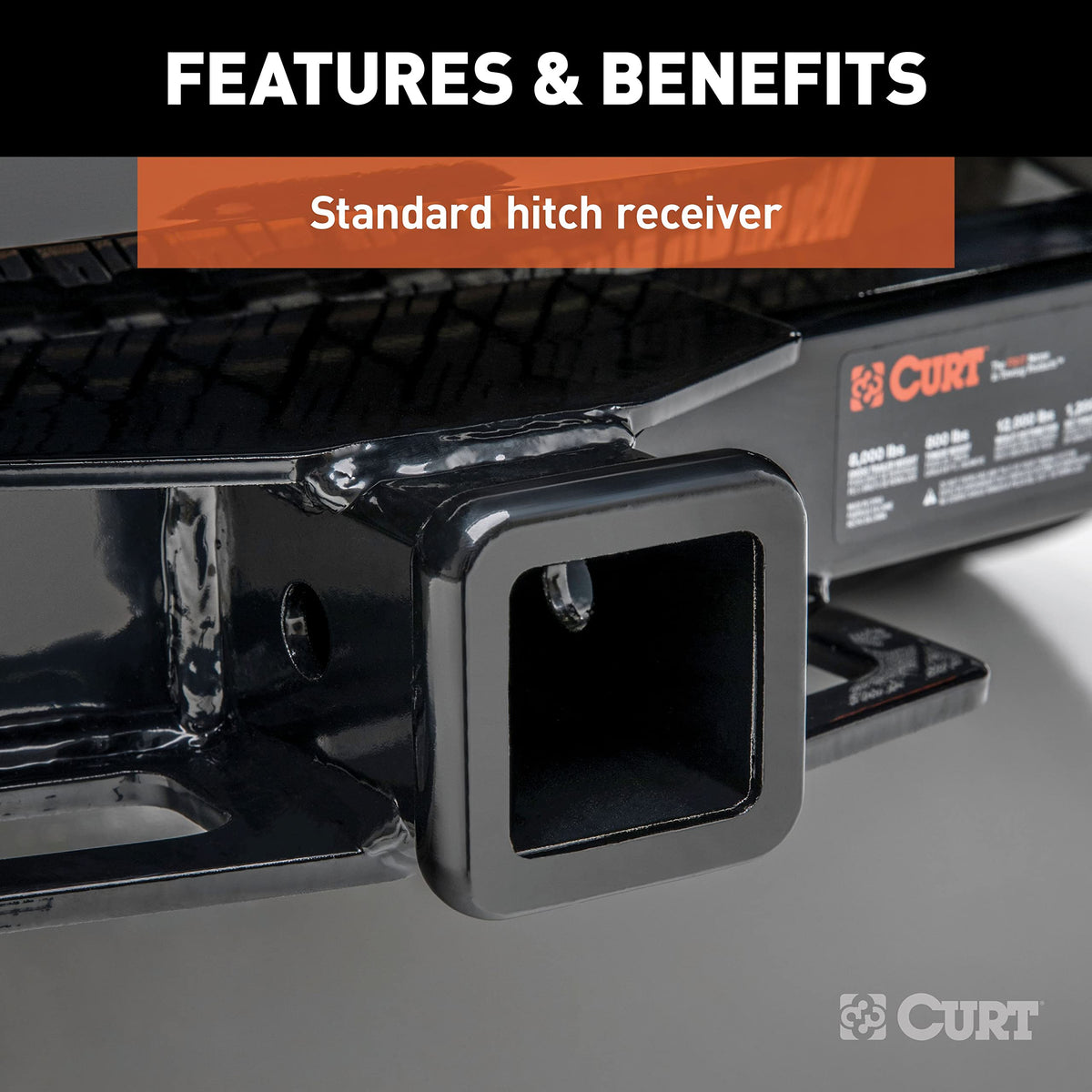 Curt Manufacturing 13087 Class III Receiver