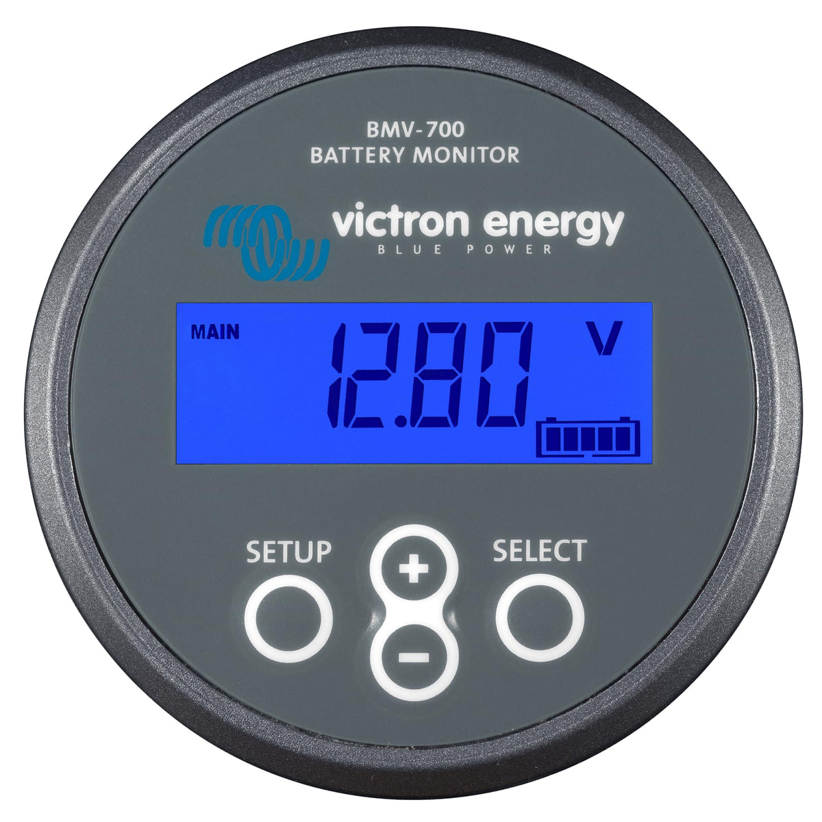 Victron Energy BMV-700 Battery Monitor with Shunt & Display - 6.5-95 VDC - Grey