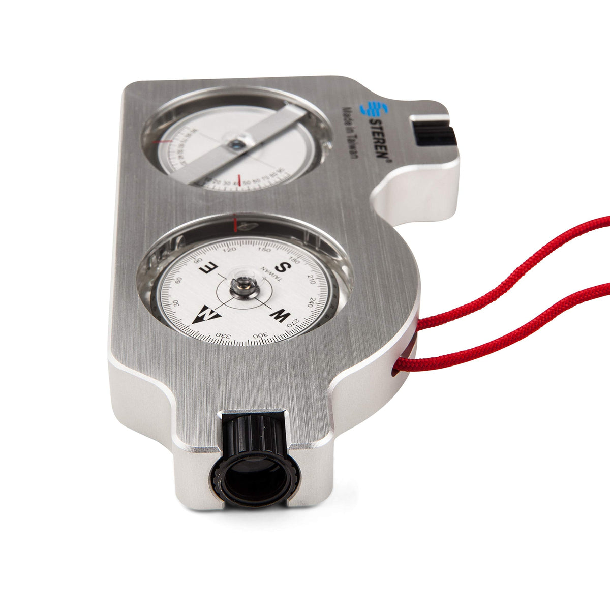 STEREN Multifunctional Surveyor Compass with Clinometer | Durable Aluminum Satellite Finder & Inclinometer | Accurate Tripod-Mountable Compass for Forestry, Offroad Surveying, and Site Navigation