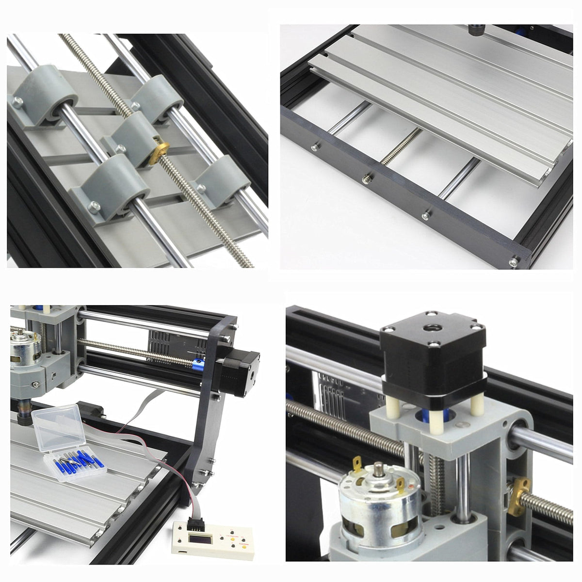 CNCTOPBAOS Upgrade CNC 3018-PRO 3 Axis DIY Mini CNC Router Kit with GRBL Remote Control Offline Controller PVC PCB Acrylic Plastic Wood Cutting Engraving Carving Milling Machine