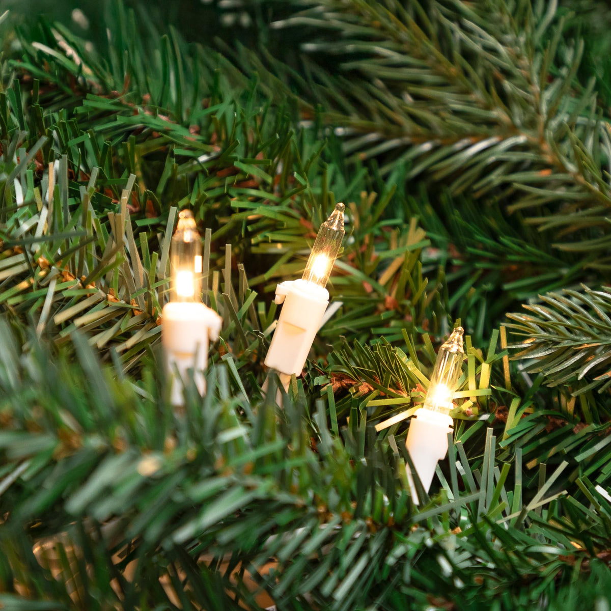 Northlight Mini Incandescent Christmas Lights - Clear - 4' White Wire - 20ct