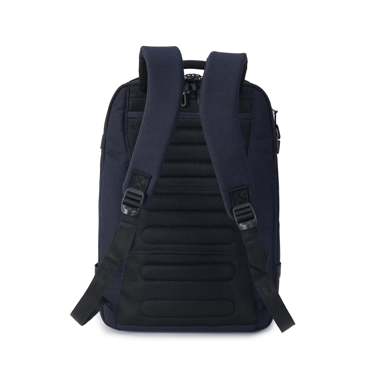 Hedgren TRIP Travel Backpack – Expandable, Water-Repellent RPET with RFID Blocking, Laptop & Clothing Compartments, Rain Cover & Smart Sleeve for Carry-On - 28.5 L (Peacoat Blue)