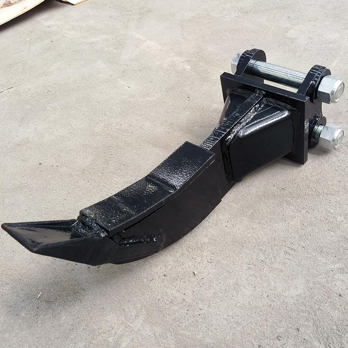 DANWIWEE Mini Excavator Accessories Ripper, Single Hook Backhoe, Span: 3.54in,Hole Diameter: 0.98in,Center Wheelbase: 3.46in, Suitable for Mini Excavators for 1 to 1.5 Tons