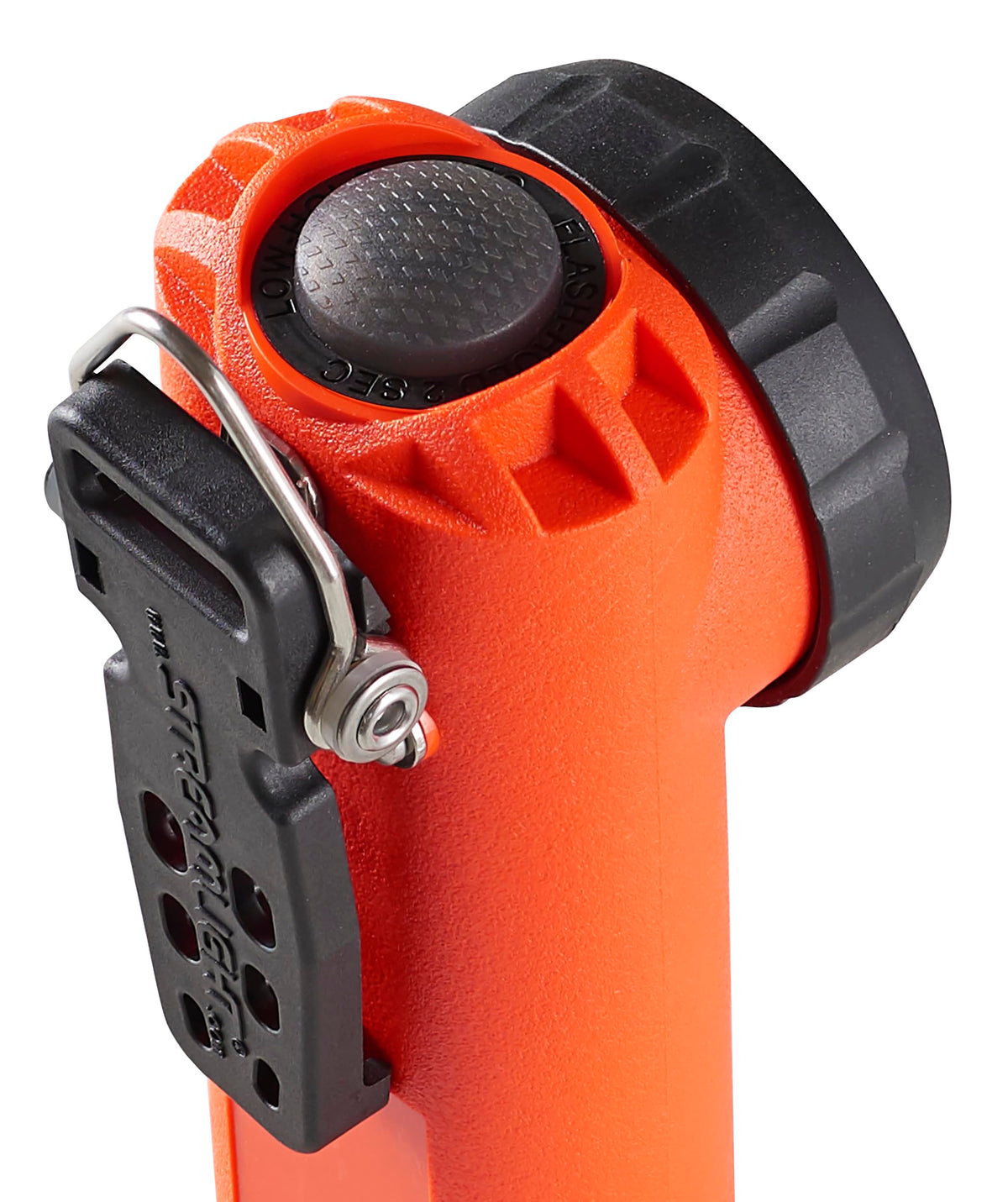 Streamlight 90950 Survivor X 250-Lumen Right-Angle Firefighter's Flashlight with Three (3) "AA Alkaline Batteries, Orange