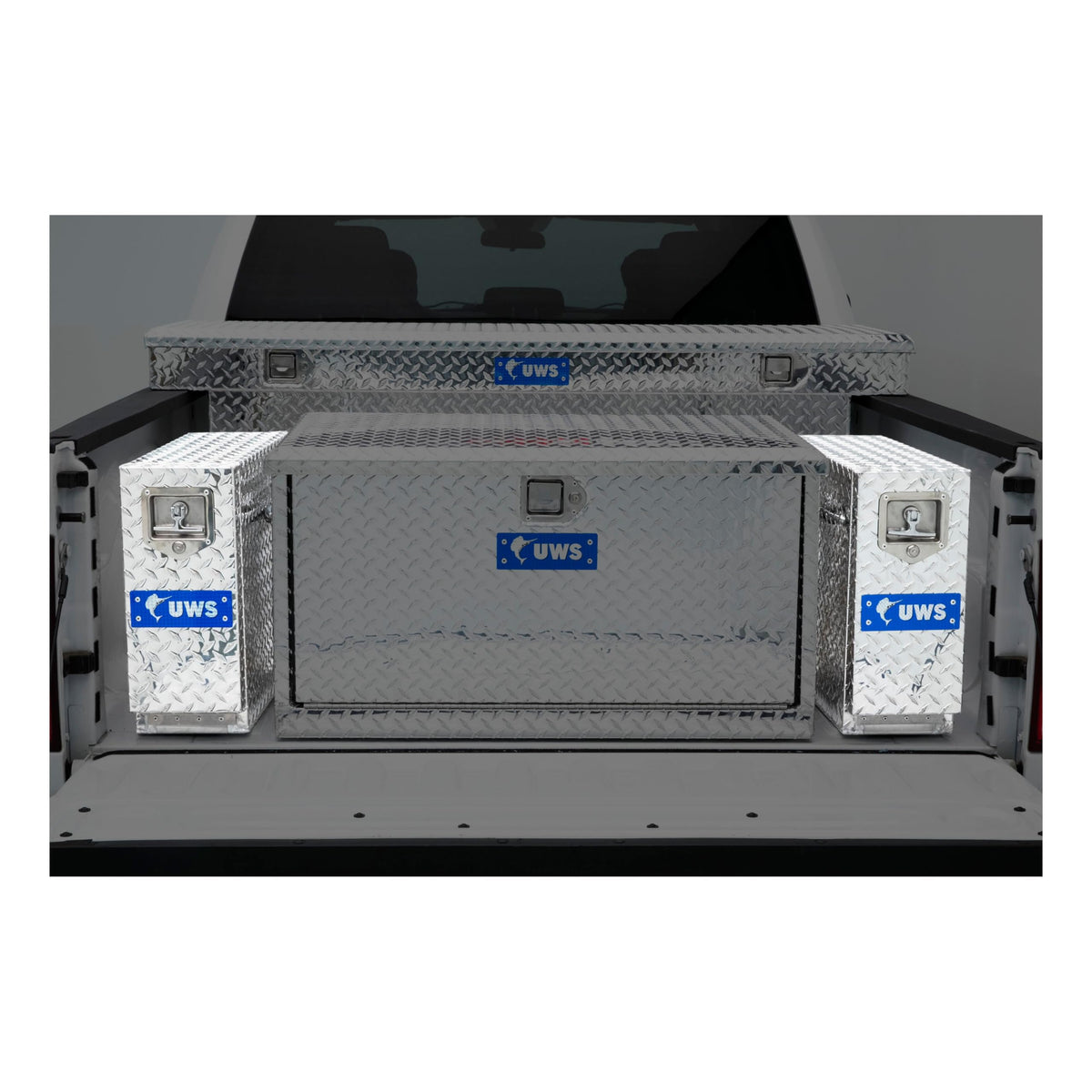 UWS EC20041 22-Inch Heavy-Wall Aluminum Truck Bed Tool Box with 5 Drawers