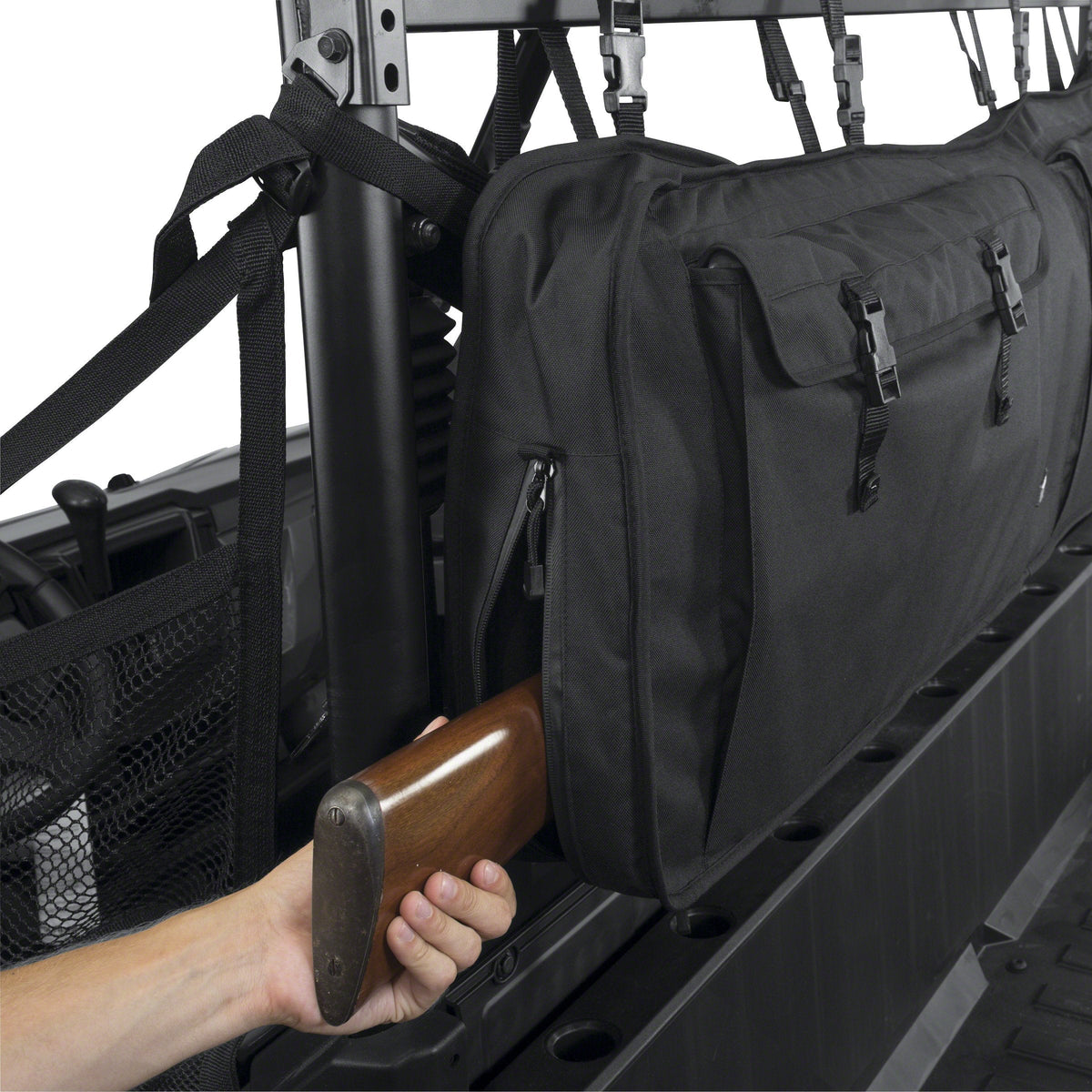 Classic Accessories QuadGear UTV Double Gun Carrier, Black