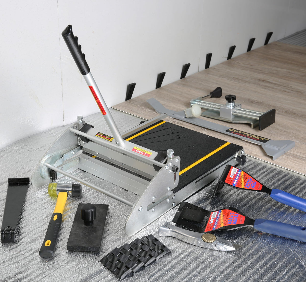 CUTTEREX 13 INCH 360° VINYL Floor Cutter for VCT, LVT, PVC, Rubber Floor and VINYL Plank