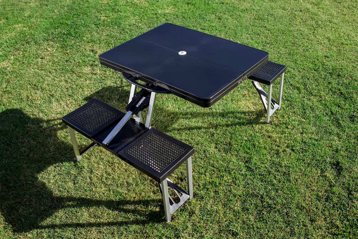 NFL Chicago Bears Sport Digital Print Picnic Table, One Size, Black