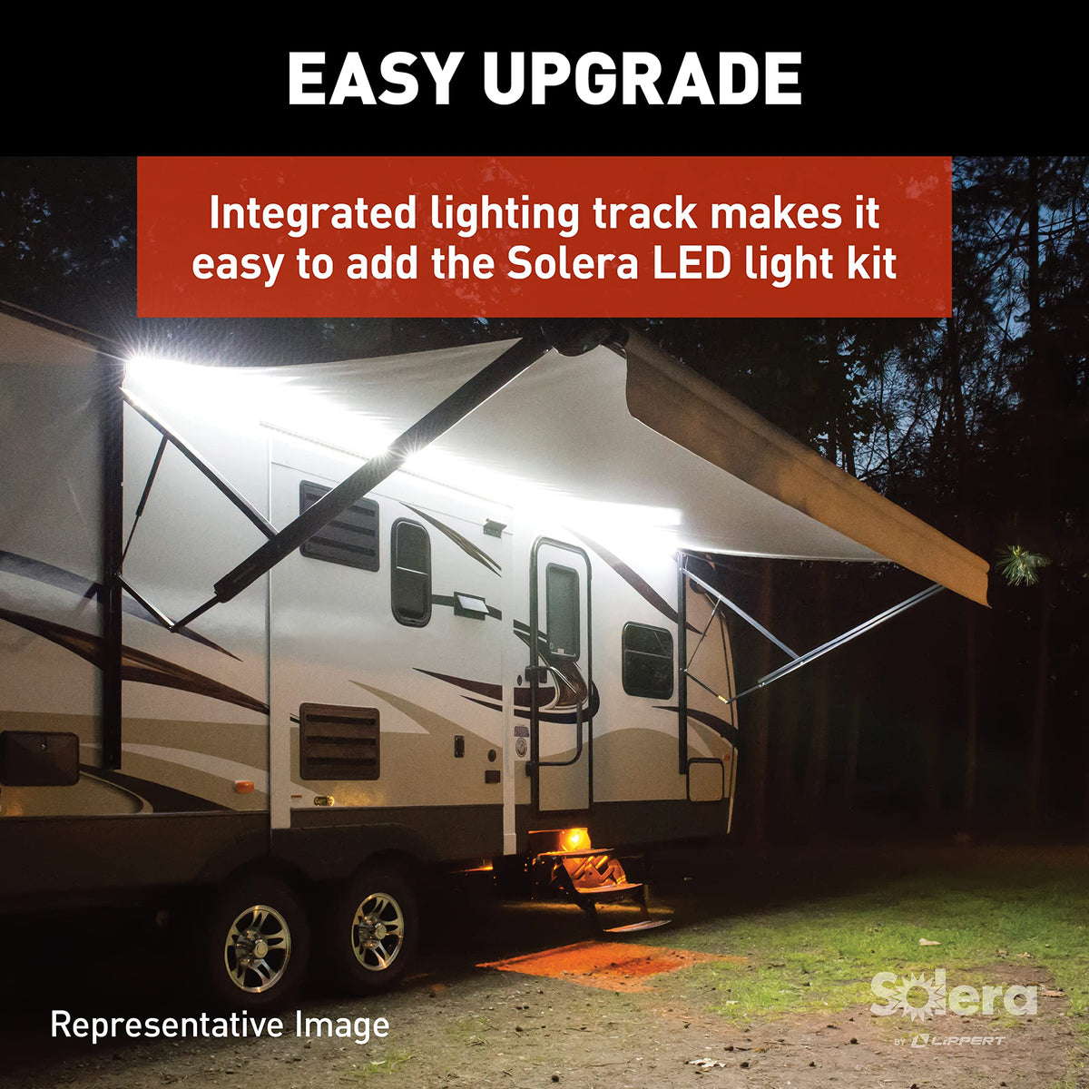 Power and Hybrid Awning Assemblies for 5th Wheel, Travel Trailer and Motorhome RV Awnings