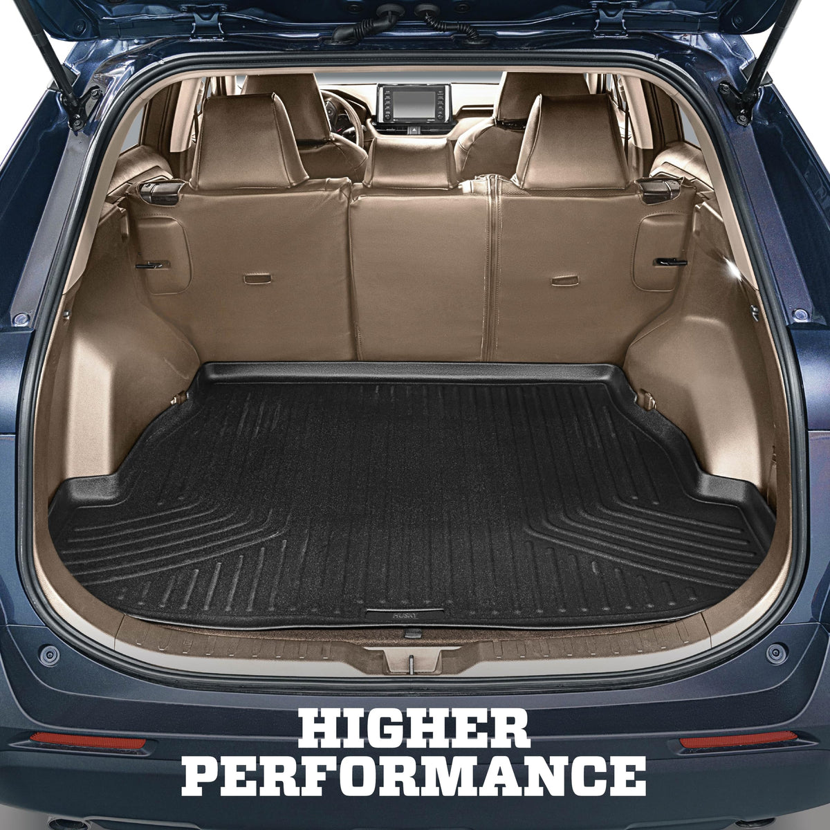 Husky Liners Weatherbeater Cargo Liner | Fits 2009-2016 Audi Q5, 2014 Audi SQ5 | 1-pc Black - 26411