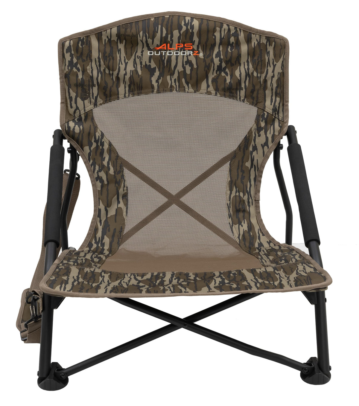 ALPS OutdoorZ Vanish Chair - Durable Lightweight Comfortable Foldable Blind Seat with Carry Bag for Hunt, Camping, Outdoors, Mossy Oak Original Bottomland