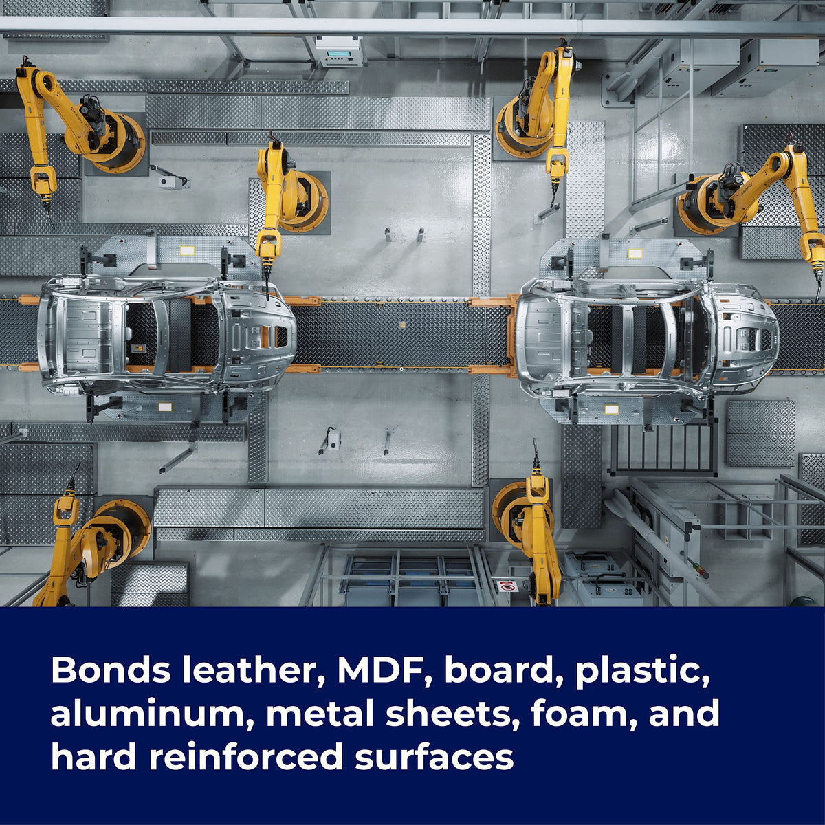 ASA High Strength Pressure Sensitive Hot Melt for Product Assembly. Bonds Leather, Wood, Plastic, Aluminum, Metal, Foam. Ideal for Large Surface Bonding | High Heat Resistant. 35 lbs