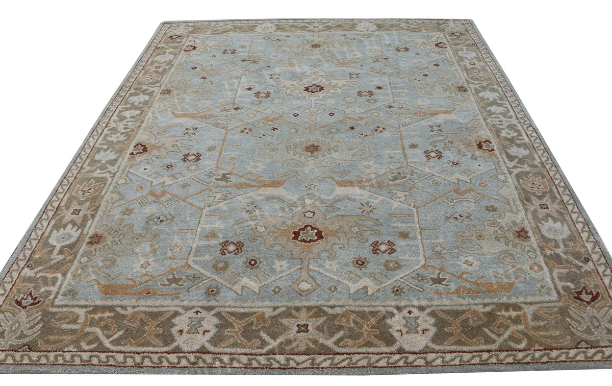 Blackamoor Channing New Handmade Woolen Tufted Rug Masterpiece Design Fine Wool Pile,Durability Ideal for Living Rooms | All Charges are Included in The Final Price (2'.6" x6' Runner (80cm x 180cm))