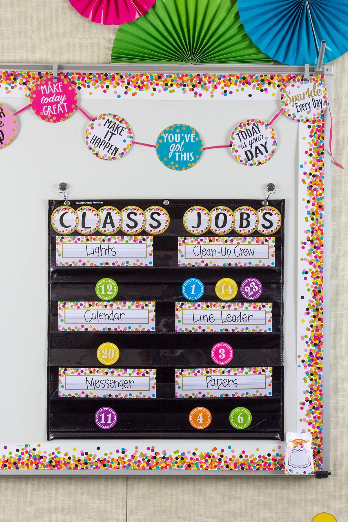 Teacher Created Resources Confetti Name Plates (TCR5886)