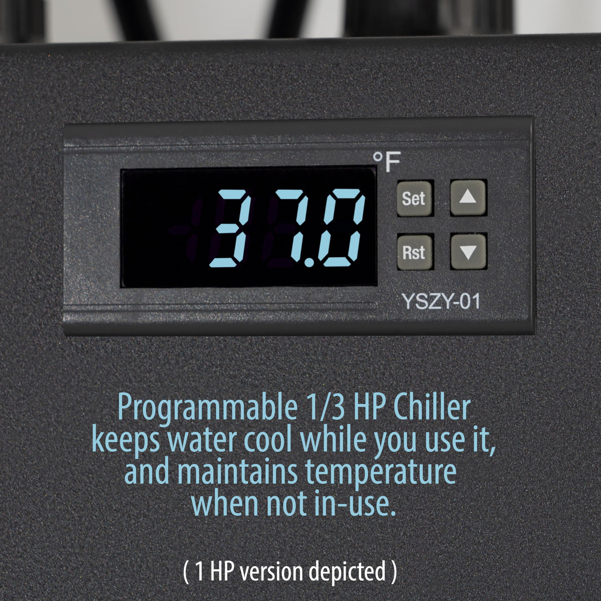 Polar Revive Chiller for Ice Bath and Cold Plunges Including All Hoses and Pumps. 1/3 HP, 2/3 HP, 1 HP Models (1 HP)