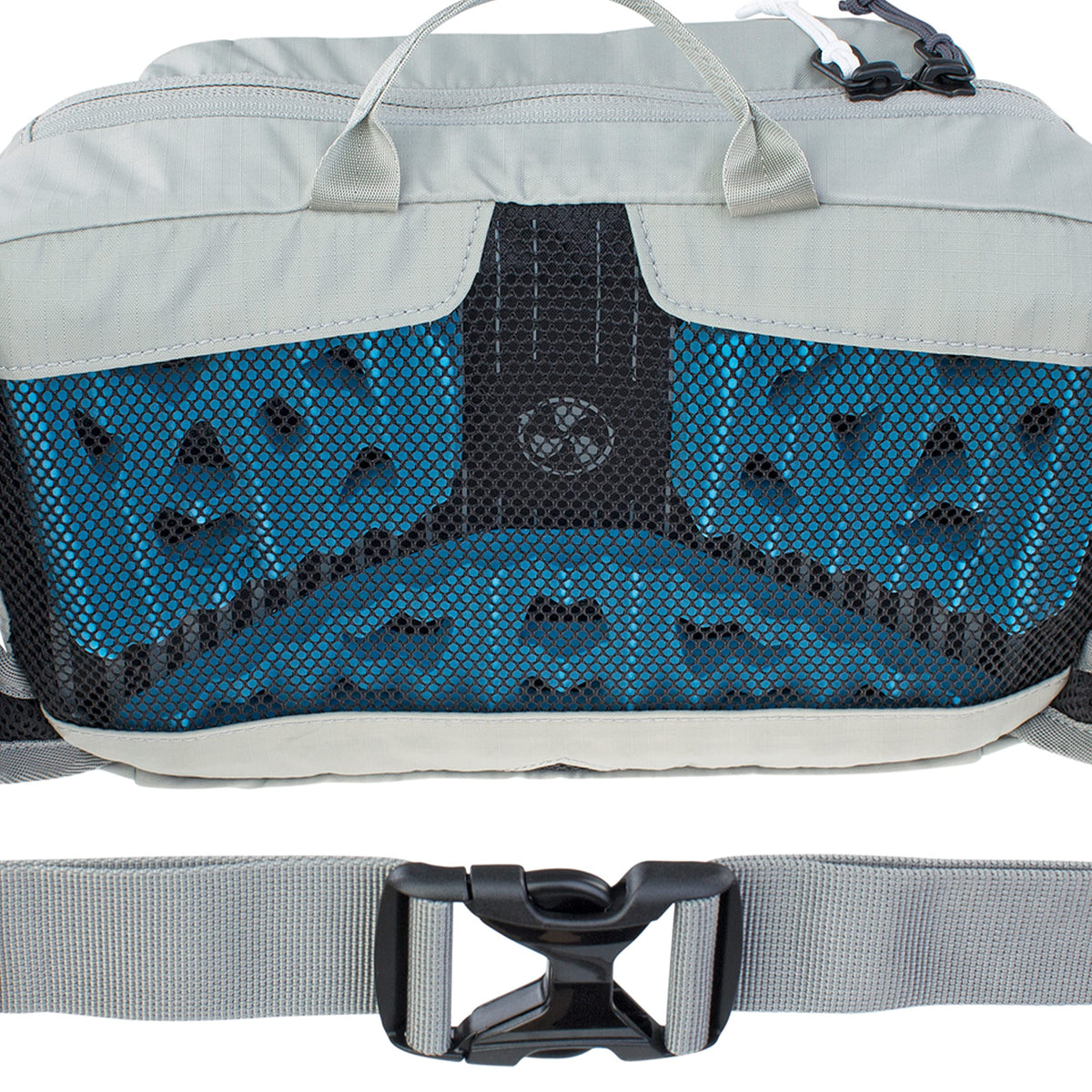 EVOC Unisex's Hip Pack, 28 x 18 x 8 cm, Stone Grey, incl. 1,5l hydration bladder, HIP PACK 3