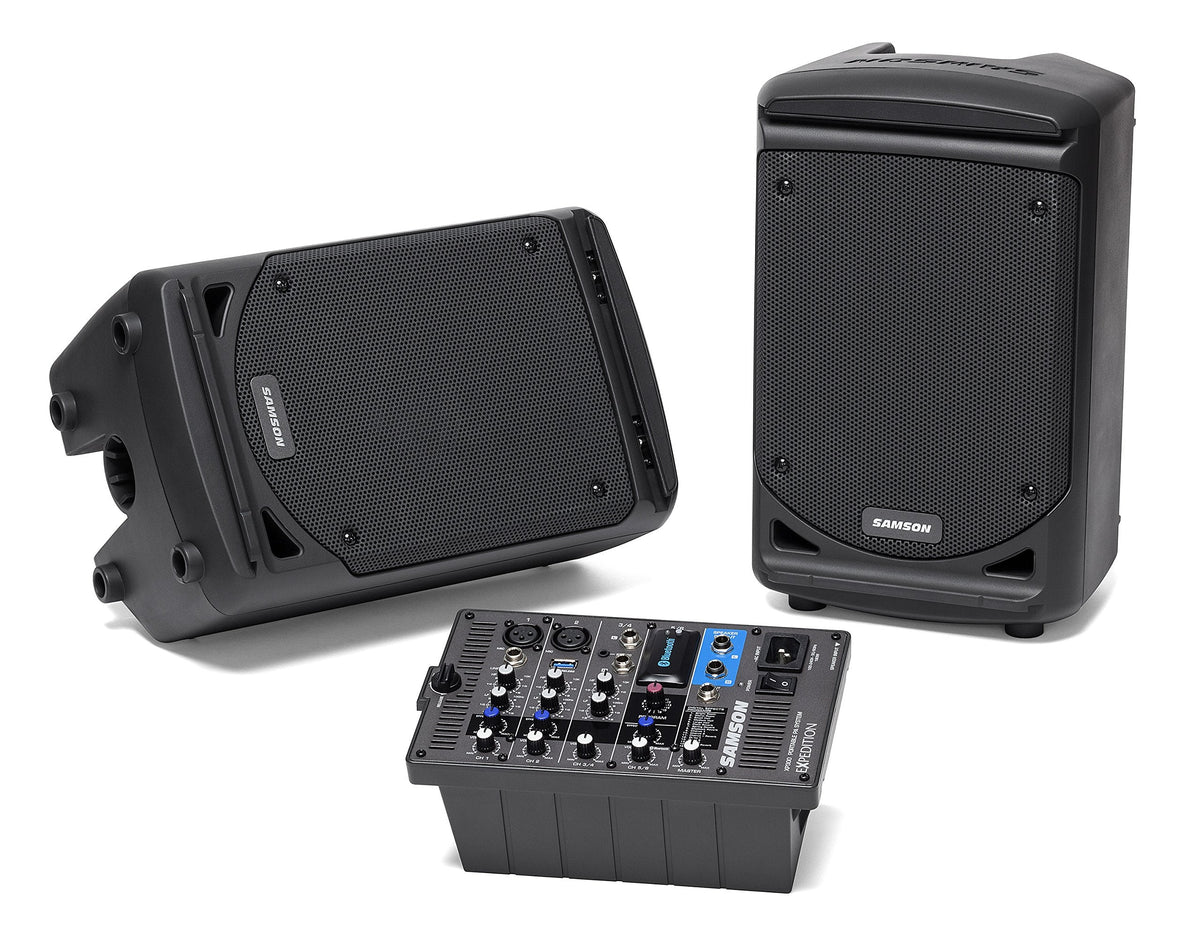 Samson Expedition XP300 6" 2-Way 300W All-in-One Portable Bluetooth-Enabled Stereo PA System