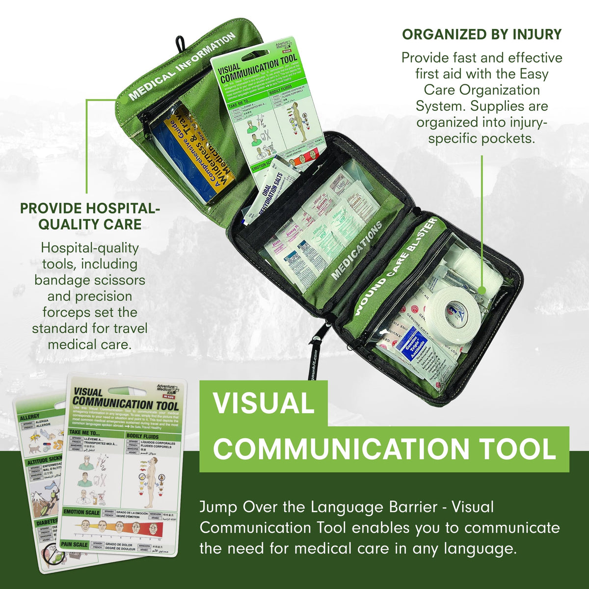 Adventure Medical Kits World Travel First Aid Medical Supply Kit