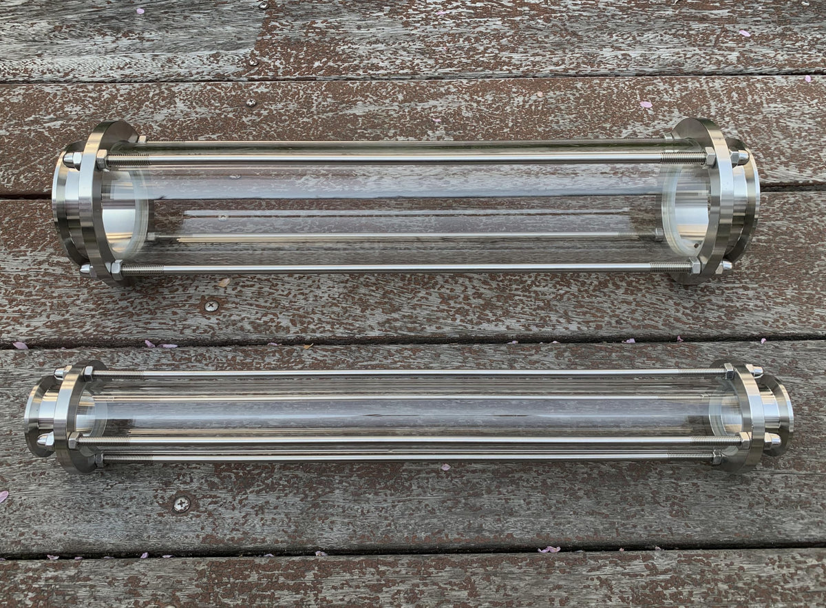 4 inch Tri Clamp Tall Sight Glass (4 inch TC*18 inch Long)