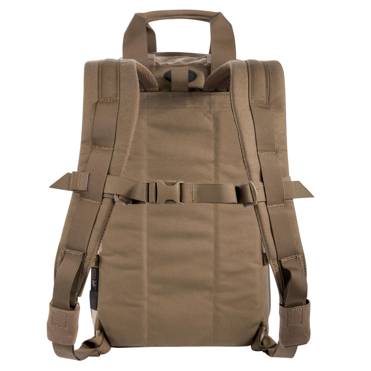 Tasmanian Tiger TT Survival Pack 16L Tactical Escape Backpack, Daypack with Rain Cover and Organizer Pouches, Coyote