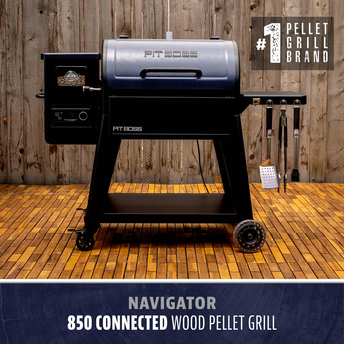 Pit Boss Navigator 850 Pellet Grill M Line PB850M - 11111