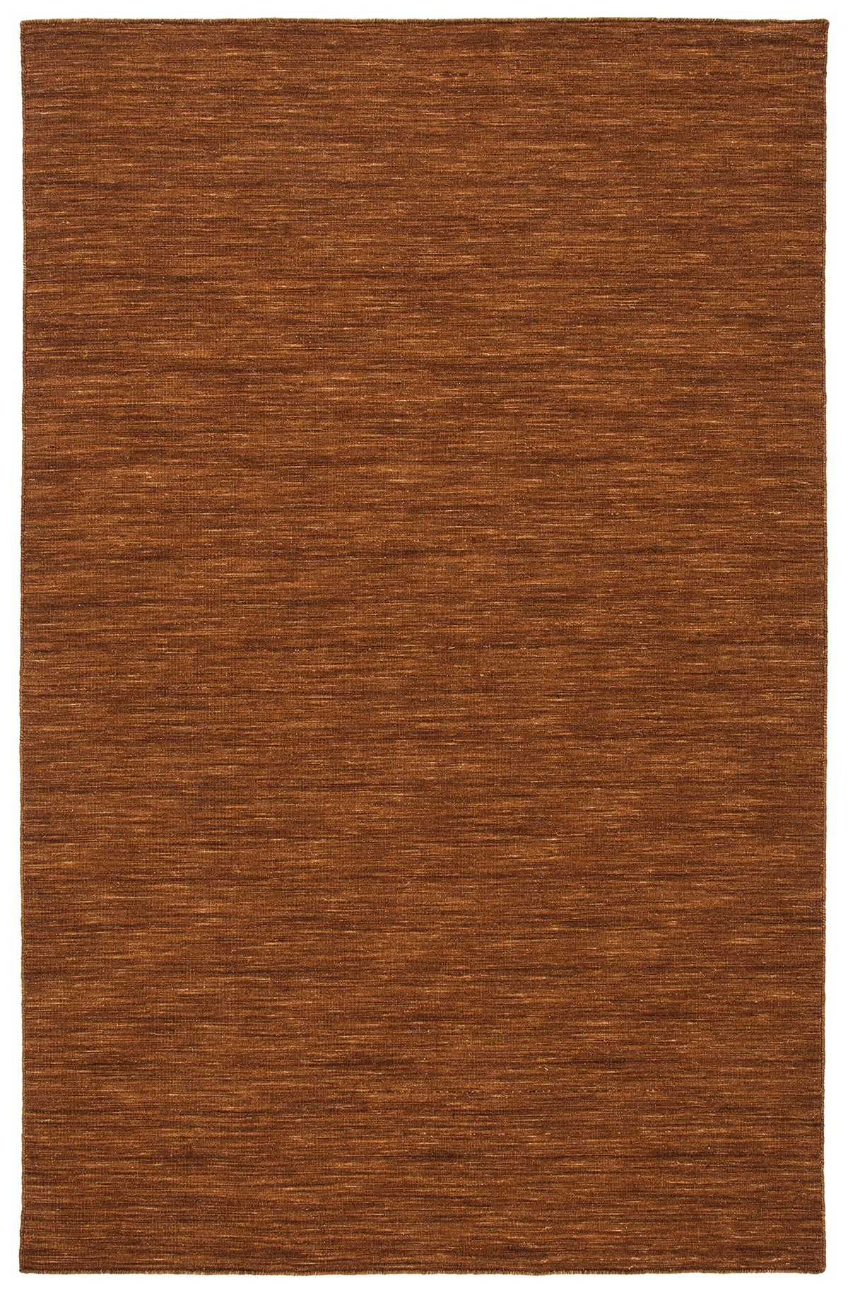 SAFAVIEH Kilim Collection Accent Rug - 4' x 6', Brown, Handmade Casual Solid Wool, Ideal for High Traffic Areas in Entryway, Living Room, Bedroom (KLM850T)